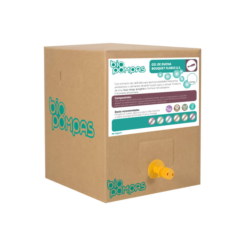 Gel de dutxa bouquet flors s.s.